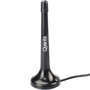 ANTENA TV DIGITAL QUANTA QTANT0260 UHF/VHF/NEGRO