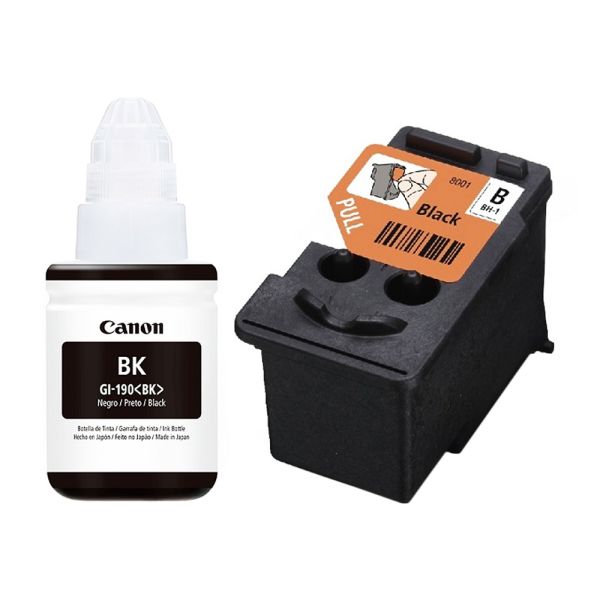 CANON KIT CABEZAL NEGRO(BH-10) + TINTA GI-10 BK 170 ML (G5010-G6010-G7010-G2160-G3160)