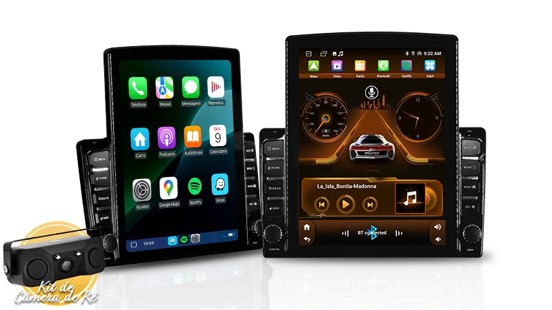 CAR AUDIO HETZER ARGON MAX 9.7" 4/64GB+CAM/SENSOR ESTA/GPS/BT/FM/AM/USB/CARPLAY/ANDROID AUTO