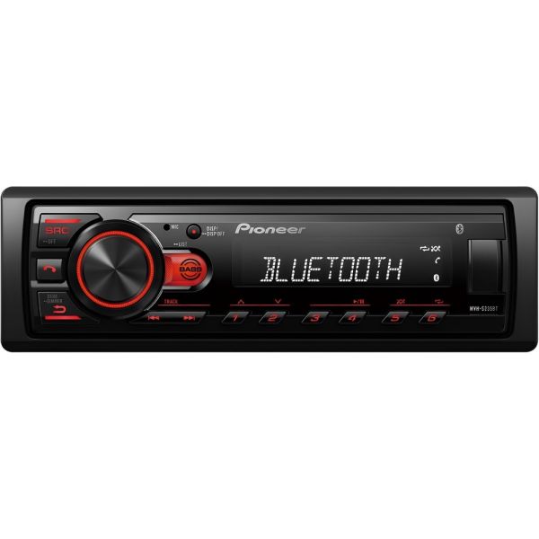 CAR AUDIO PIONEER MVH-S235BT USB/BLUETOOTH/50WX4/ANDROID