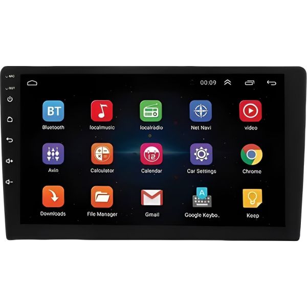 CAR AUDIO XION XI-DD90A TACTIL 9''/BT/FM/AM/USB/CARPLAY/ANDROID/BLACK